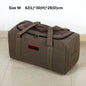 Canvas Storage Bag – High-Capacity Travel, Camping & Moving Luggage Bag ECOTREK