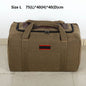 Canvas Storage Bag – High-Capacity Travel, Camping & Moving Luggage Bag ECOTREK