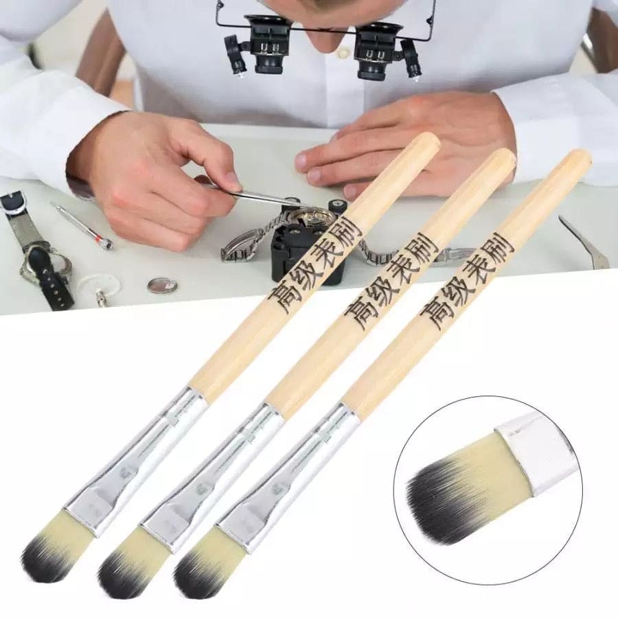 3 Piece Watch Cleaning Brush Set That Watch Shop