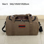 Canvas Storage Bag – High-Capacity Travel, Camping & Moving Luggage Bag ECOTREK