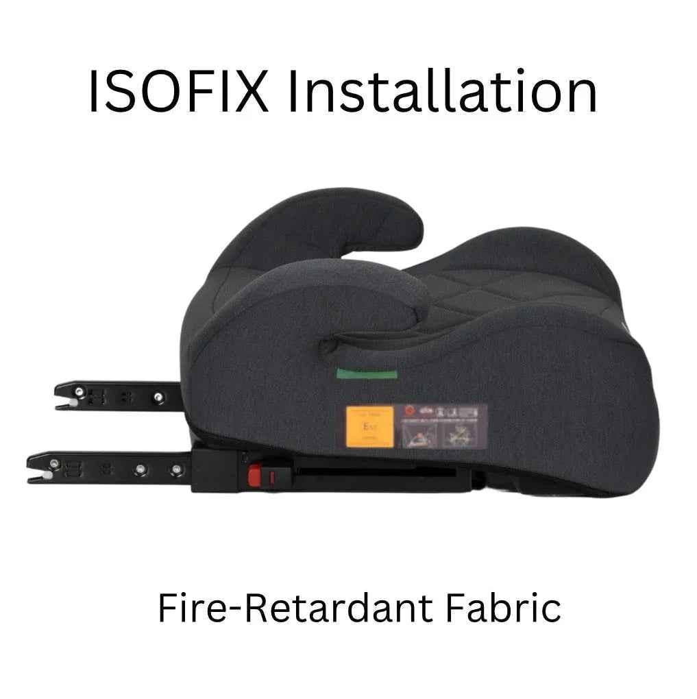 ClickSecure i-Size R129 Half Booster Seat with ISOFIX and Cup Holder