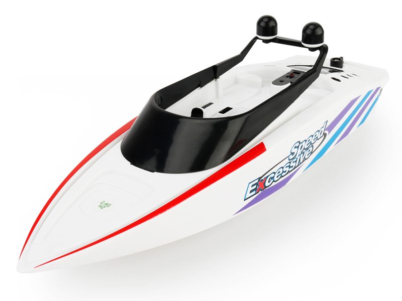 RC Boat 32CM Control Electric Boat Speedboat for Summer Children Toy White dealonline.co.nz