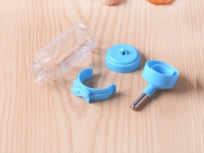 3pcs*80ml Pet Hamster Drinking Leak Proof Water Bottle Kettle Guinea Pig - YELLOW dealonline.co.nz