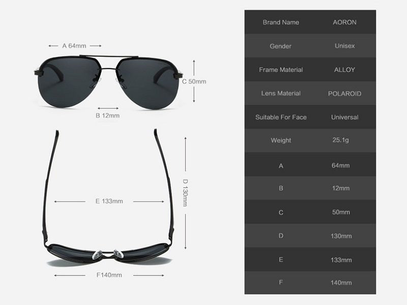 HD Polarized Lens Sunglasses Anti-Blue Ray Hydrophobic dealonline.co.nz