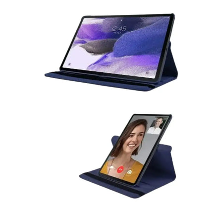 360° Rotating Case for Samsung Galaxy Tab (Dark Blue) Habicare