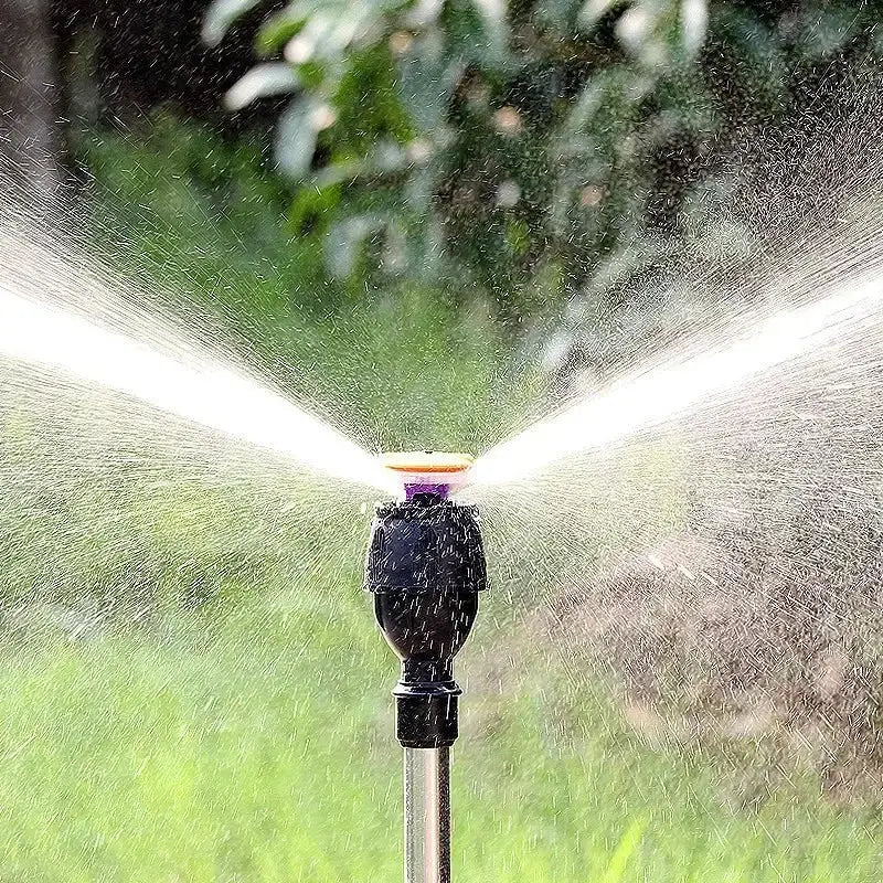 360° Rotating Garden Sprinkler with Tripod Irrigation Stand Habicare