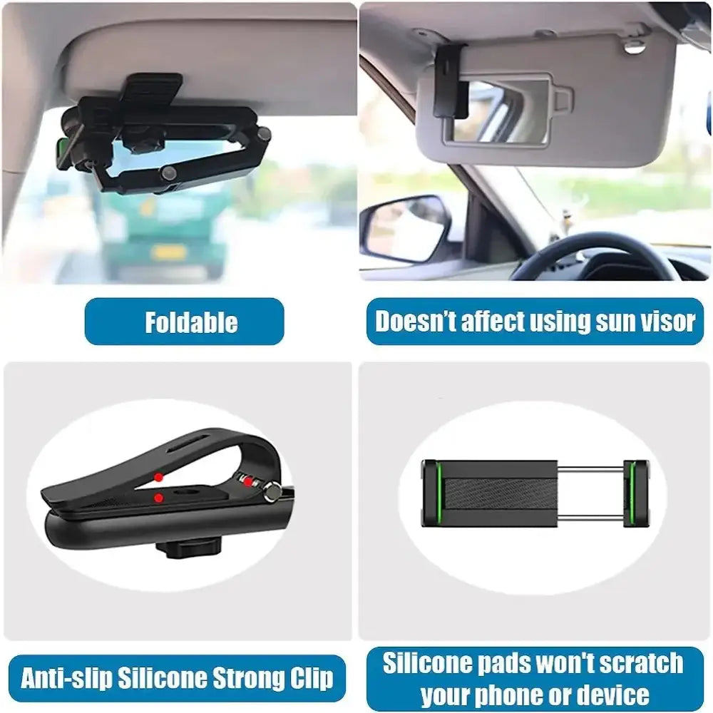 360° Rotating Sun Visor Phone Holder for RV's & Caravans Habicare