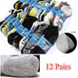 12 Pairs Unisex Sport Socks Cushion Socks Ankle Socks dealonline.co.nz