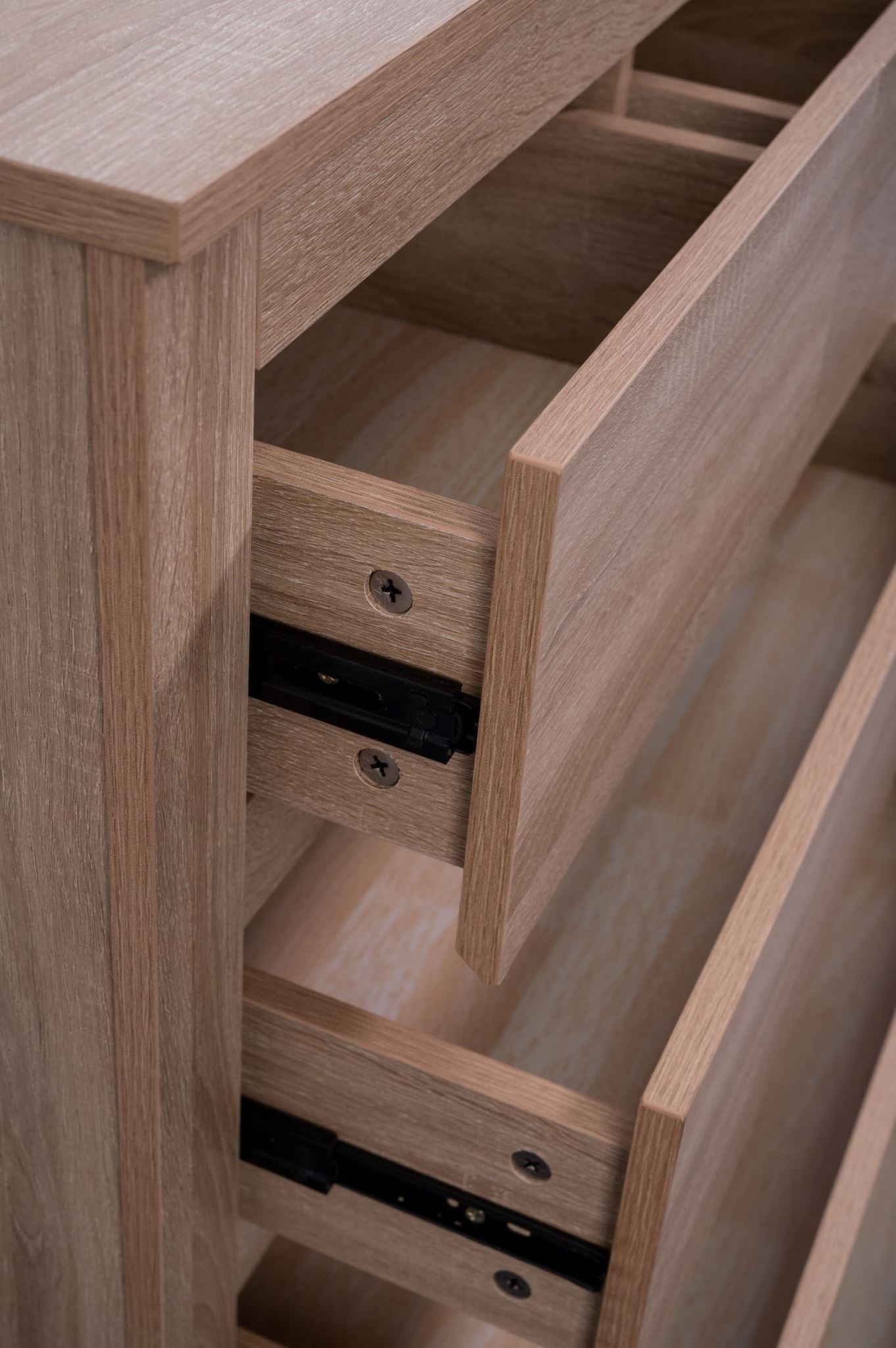 Byron Light Oak Tall Boy sue-e furniture