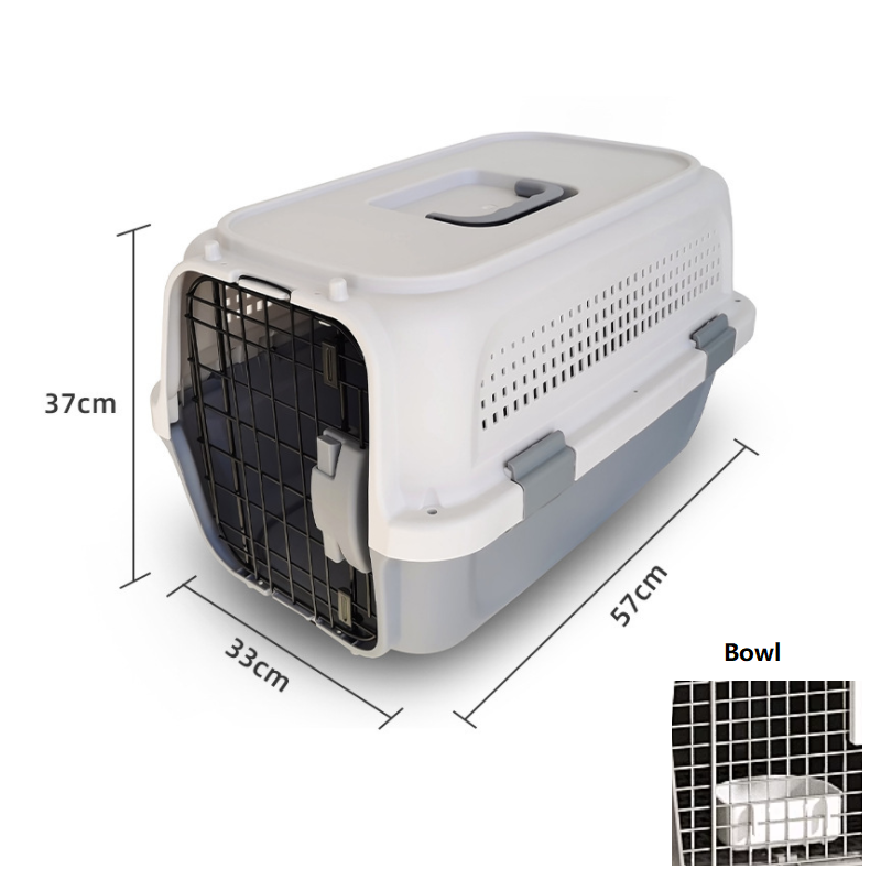 PP 30 Airline Approved Pet Carrier AIR NZ TRAVEL CAGE 58cm With Bowl dealonline.co.nz
