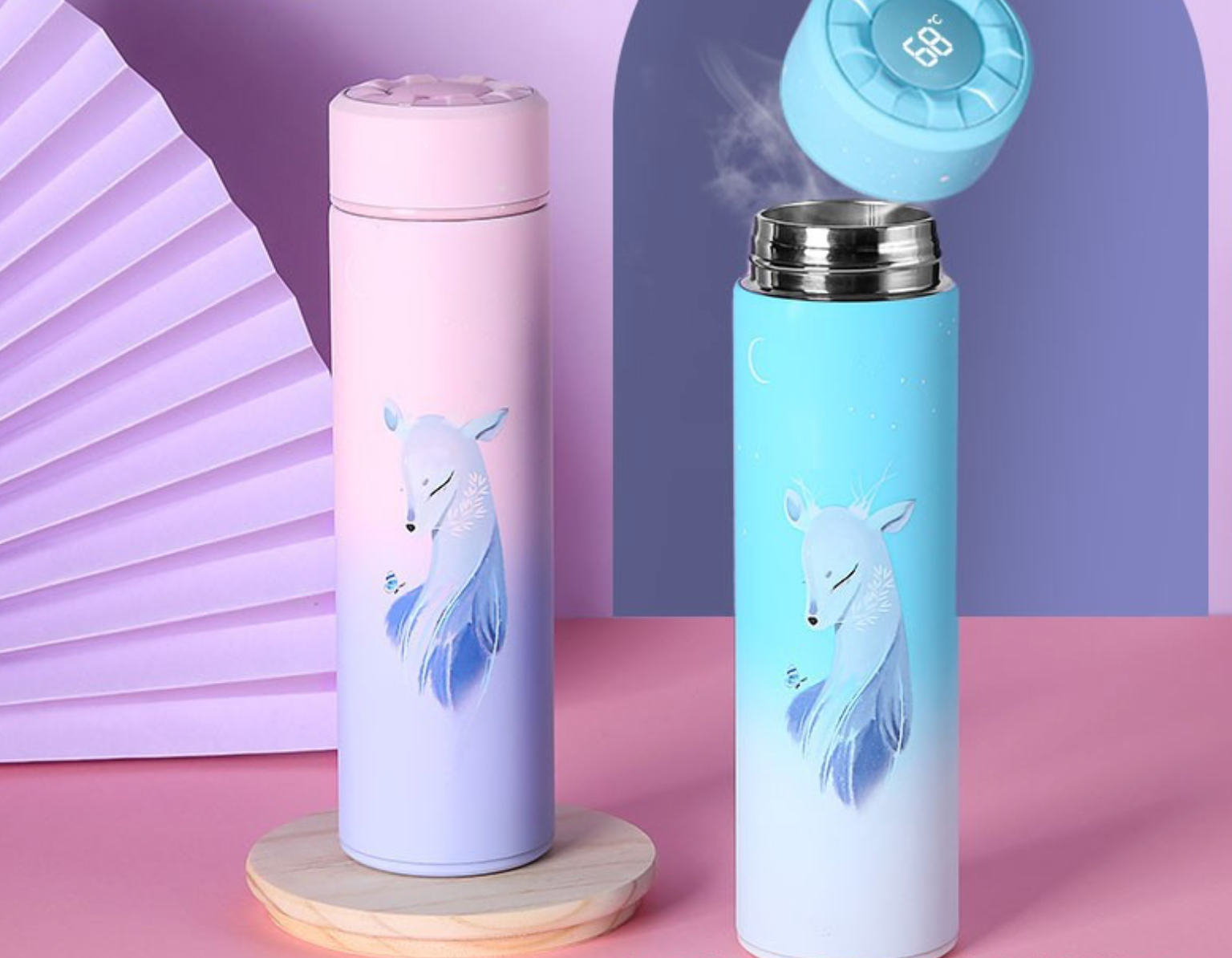Smart Insulated Water Bottle for Students