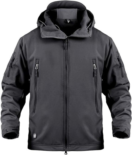 Men's Military Tactical Soft Shell Jacket Coat Water Resistant Windbreaker dealonline.co.nz