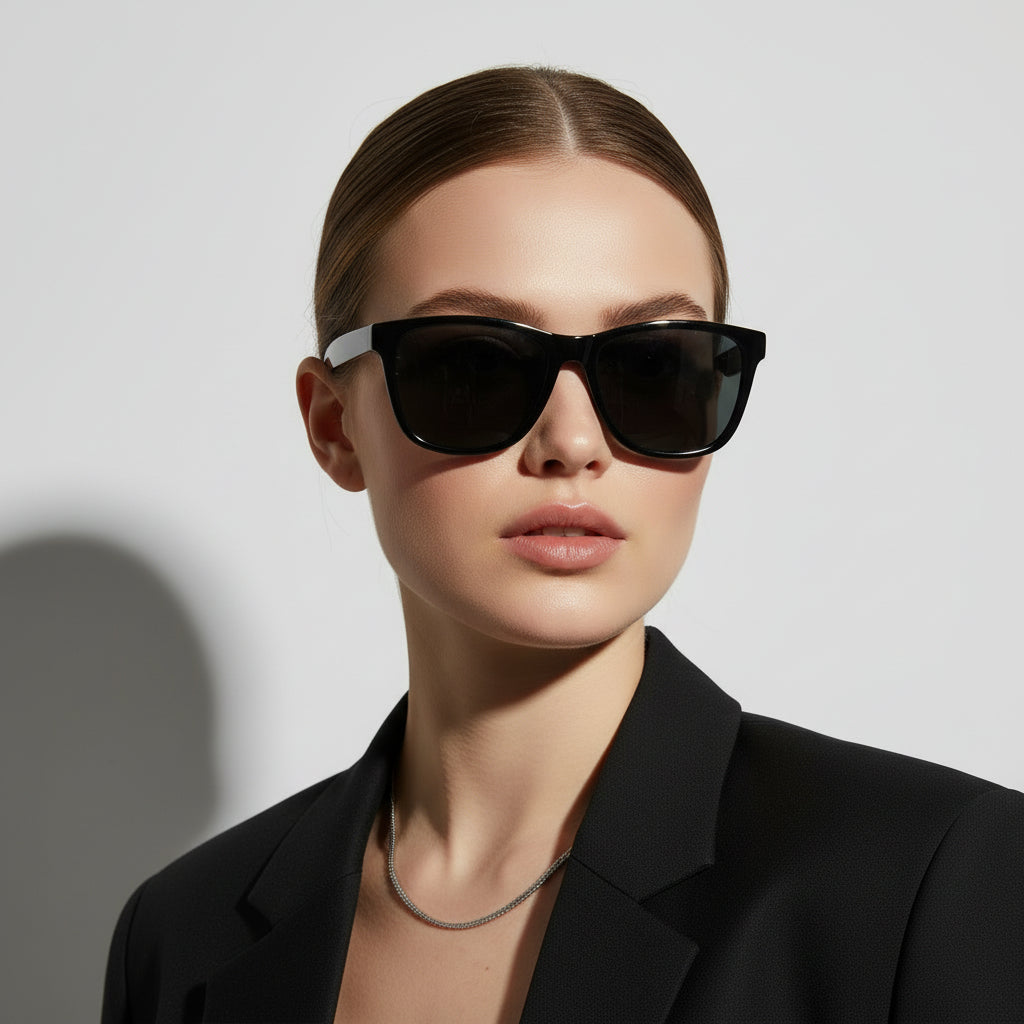 HD Polarized lens Sports Sunglasses Anti-Blue Ray Hydrophobic - Black dealonline.co.nz
