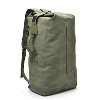 Waterproof Canvas Hiking Backpack - High Capacity Travel Pack in 2 Sizes | Outdoor Adventure Rucksack