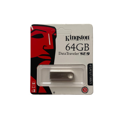 Kingston USB Flash Drive (32GB, 64GB, 128GB, 256GB) 9eight5