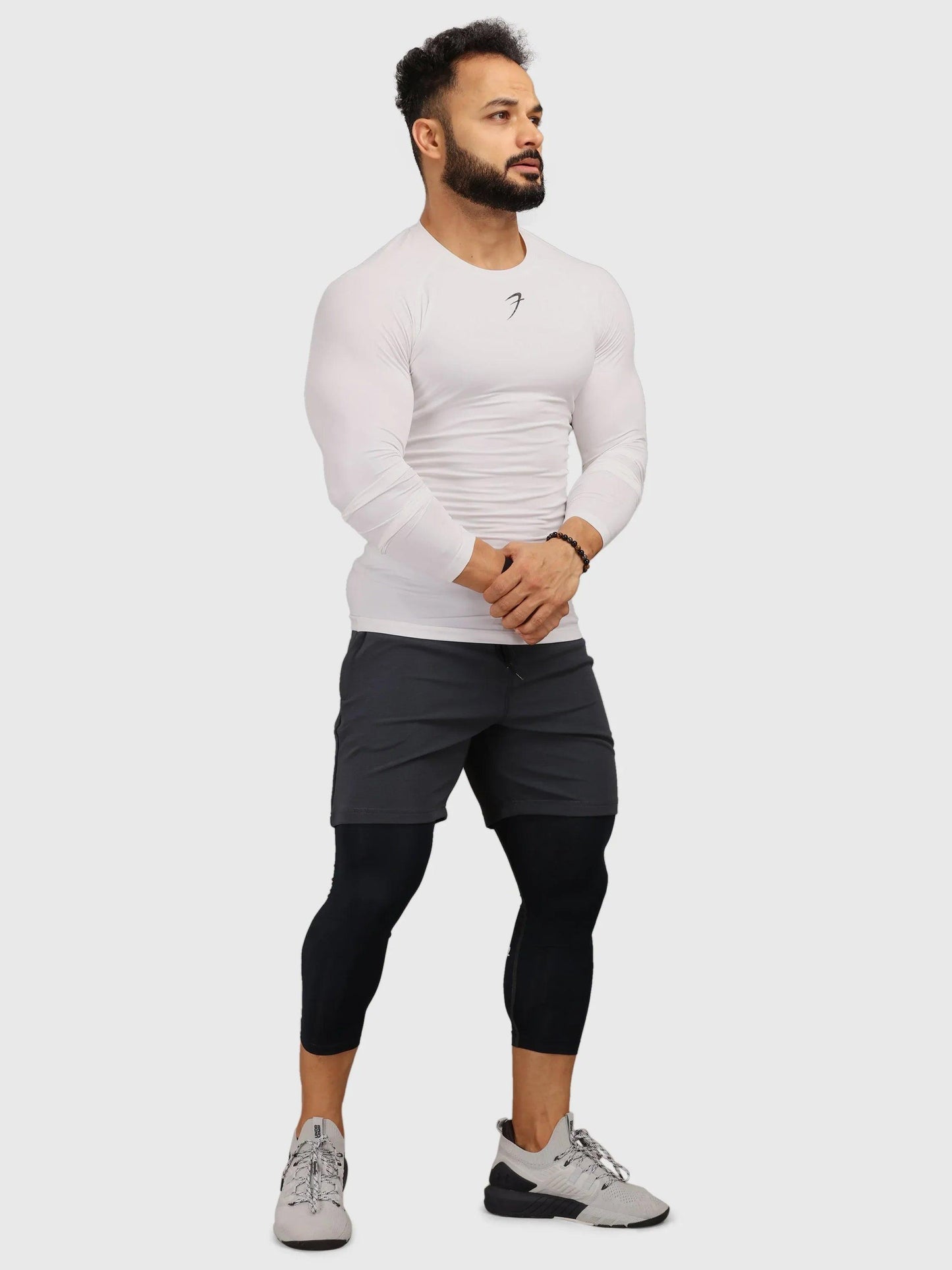 Compression T-shirt White.