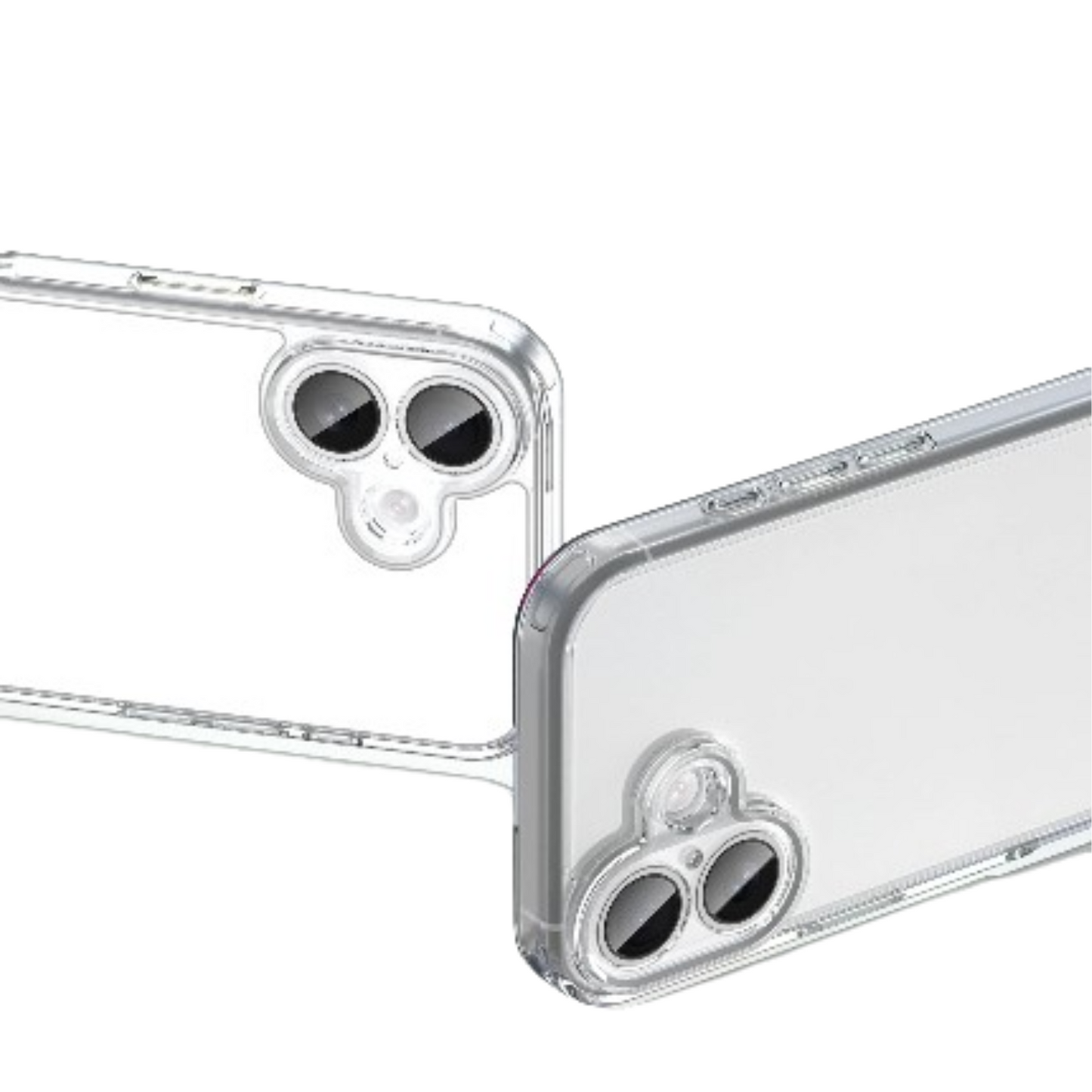 Transparent Protective Case for the iPhone 17 / 17 Air / 17 Pro / 17 Pro Max Habicare