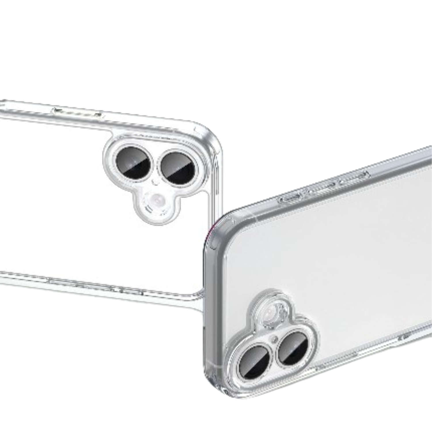 Transparent Protective Case for the iPhone 17 / 17 Air / 17 Pro / 17 Pro Max Habicare