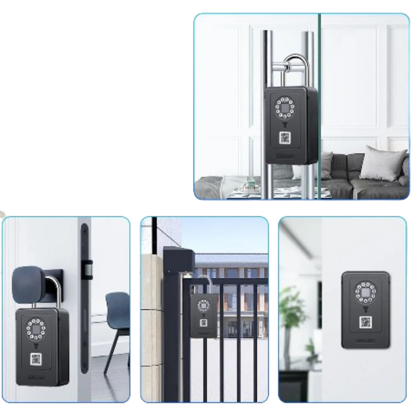 Bluetooth Fingerprint Key Lock Box Habicare