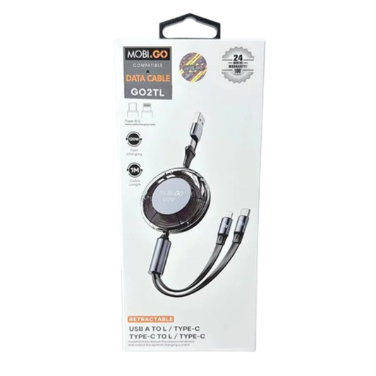 Mobigo 1m 3 in 1 Cable GO2TL