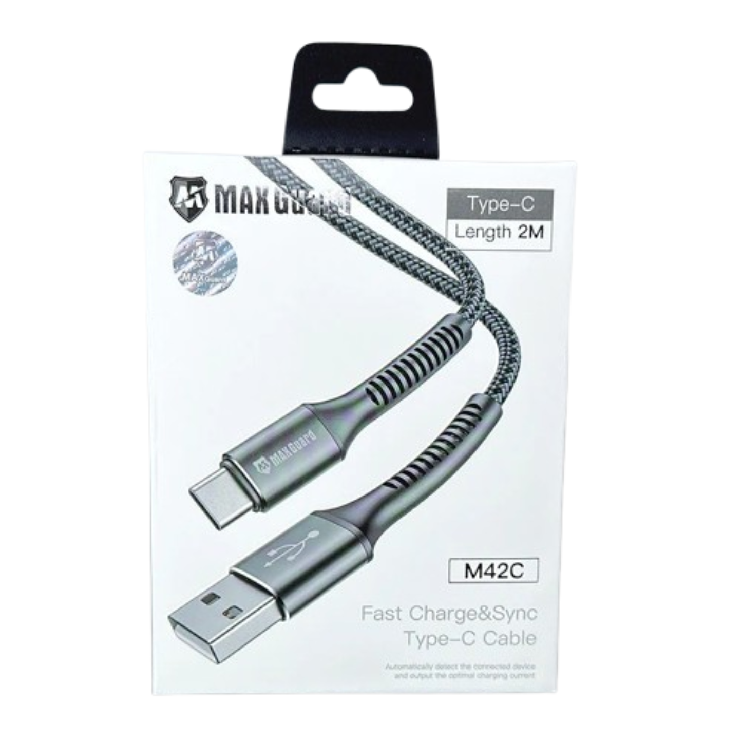 Maxguard 2m USB A To Type-C cable M42C