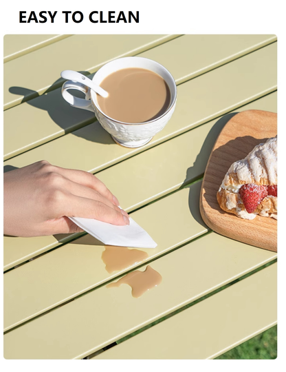 Portable and Lightweight Outdoor Folding Table – Camping and Picnics ECOTREK