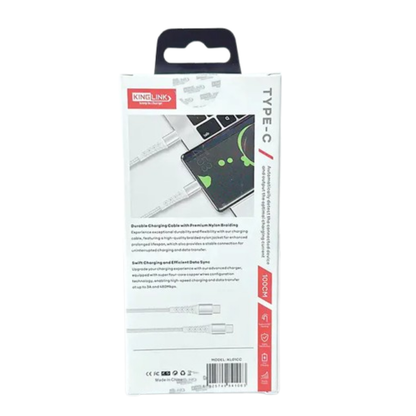 Kinglink 1m 60W Type-C to C Cable KL01CC