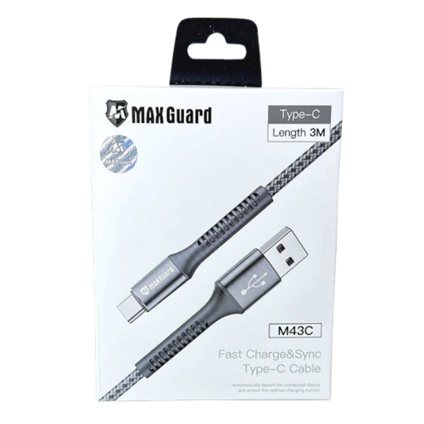 Maxguard 3m Type-C cable M43C