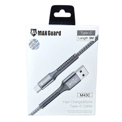Maxguard 3m Type-C cable M43C