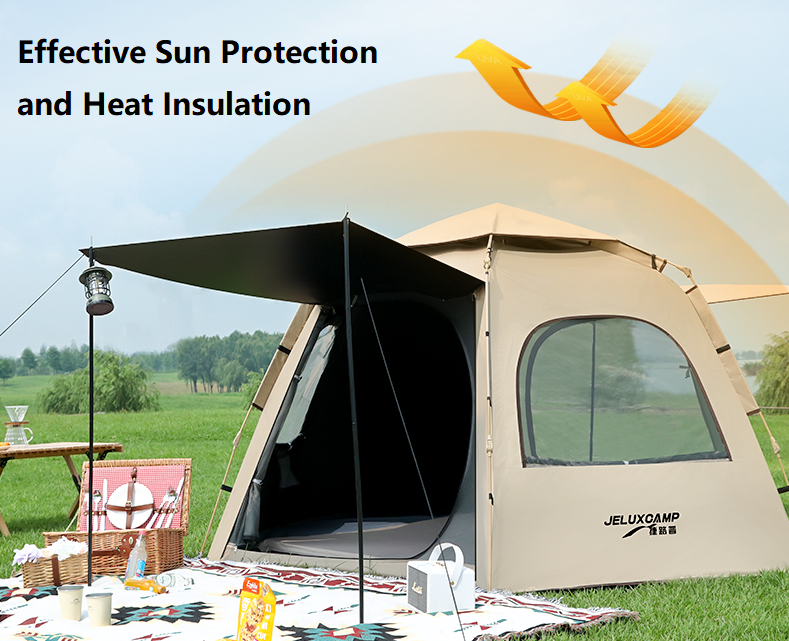 Hexagonal Camping Tent - Durable, Quick Setup JLP5467 ECOTREK