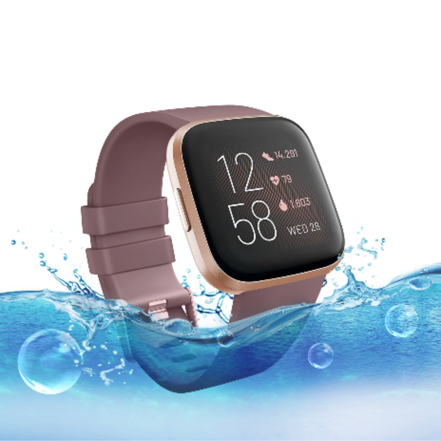 Soft Silicone Sport Band for the Fitbit Versa 1 (available in 26 colours) Habicare