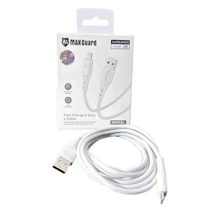 Maxguard 2m USB-A to Lightning Cable MP02L