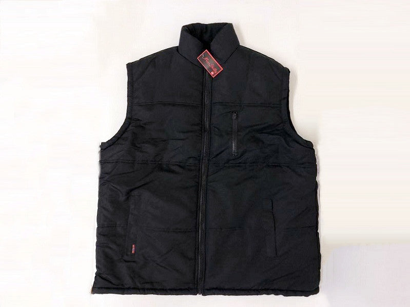 Marked Size 4XL Vest/Sleeveless Thermal Jacket Black dealonline.co.nz