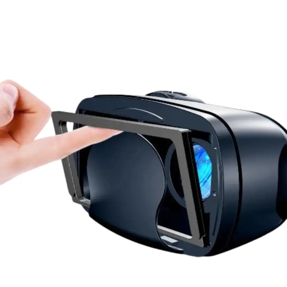 3D VR Headset with Headphones & Controller Habicare