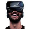 3D VR Headset with Headphones & Controller