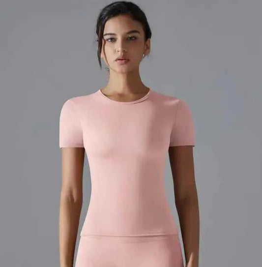 Women's Solid Color Sport T-Shirt