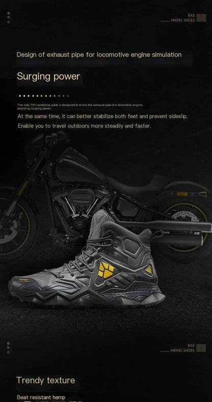 RAX Waterproof Men's Winter Hiking Boots (High-Top)