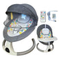 2-in-1 Electric Baby Rocker Swing / Bouncer & Dining Seat with Food Tray and Remote