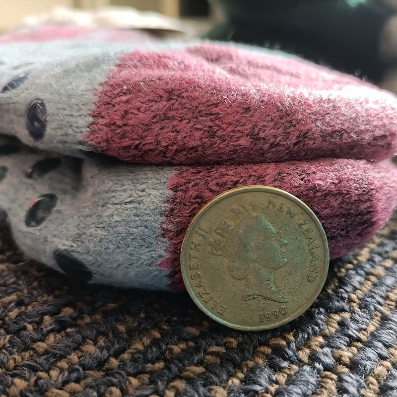 4 Pairs Kids Slipper Fuzzy Socks Winter Super Warm Soft Socks with Grippers dealonline.co.nz