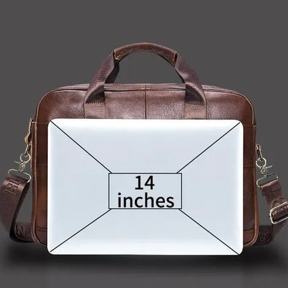 Classic Leather Office Bag Habicare