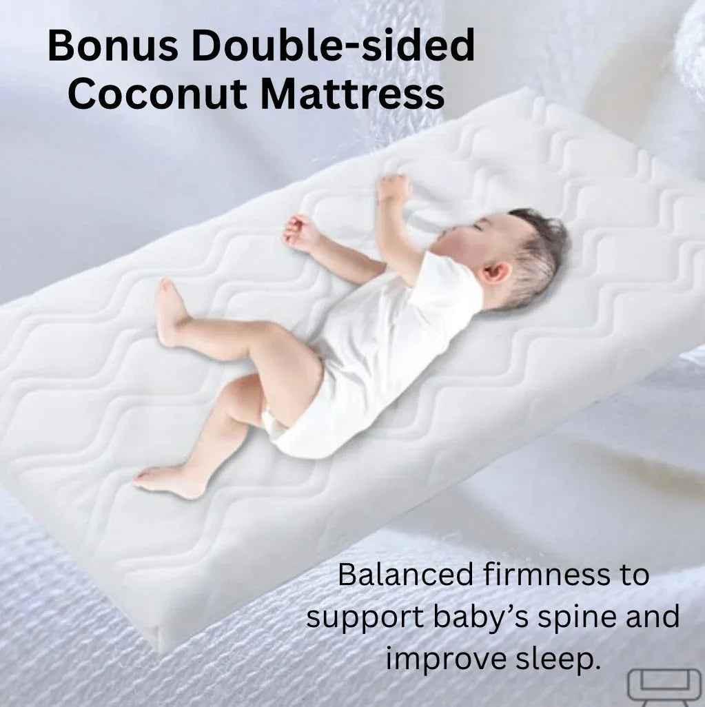Preorder - 3in1 CoSleeper Baby Bassinet and Game Bed & Mattress – Adjustable Height