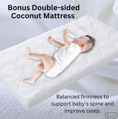 Preorder - 3in1 CoSleeper Baby Bassinet and Game Bed & Mattress – Adjustable Height