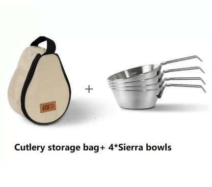 Sierra Bowls Set – Outdoor Camping Tableware ECOTREK