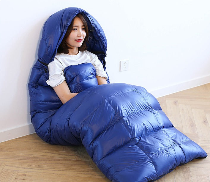 Goose Down Envelope Sleeping Bag – Compact & Lightweight LLL3011 ECOTREK