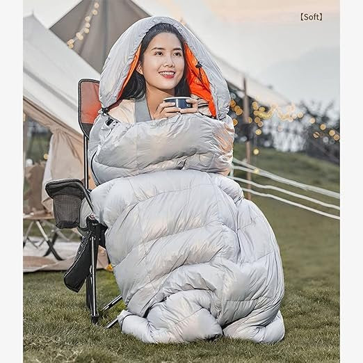 Goose Down Envelope Sleeping Bag – Compact & Lightweight LLL3011 ECOTREK