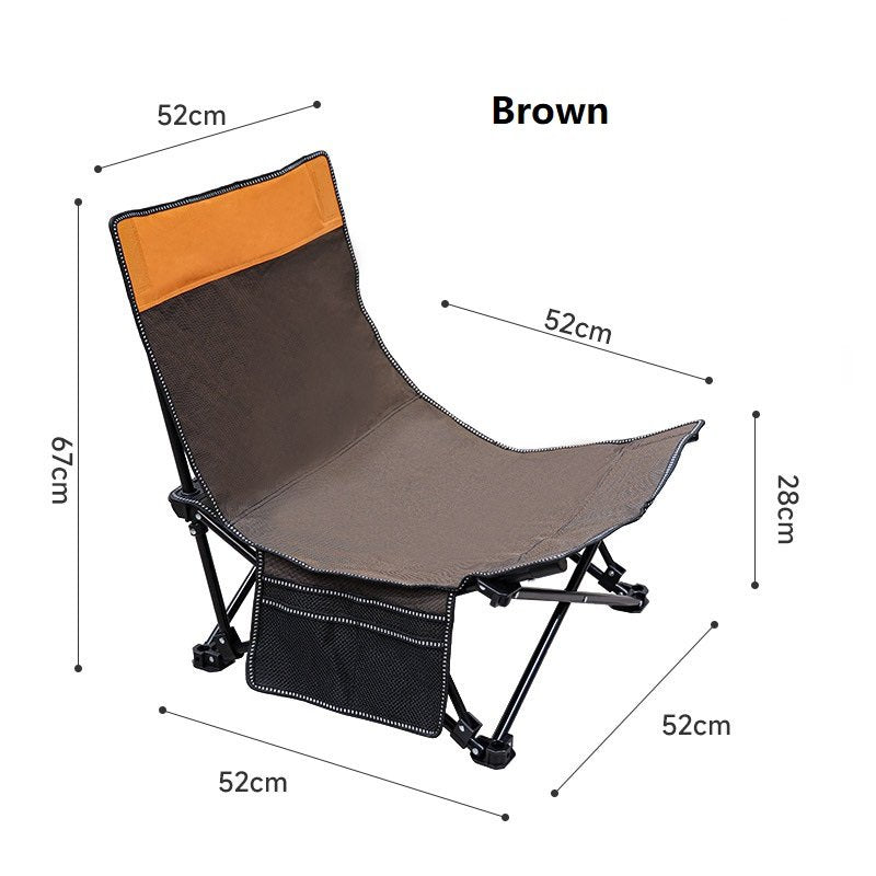 Portable Folding Beach Chair – Outdoor & Office Use ECOTREK
