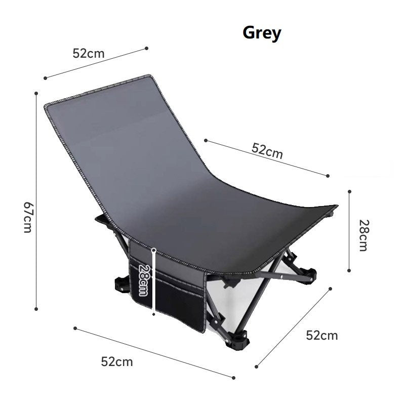 Portable Folding Beach Chair – Outdoor & Office Use ECOTREK