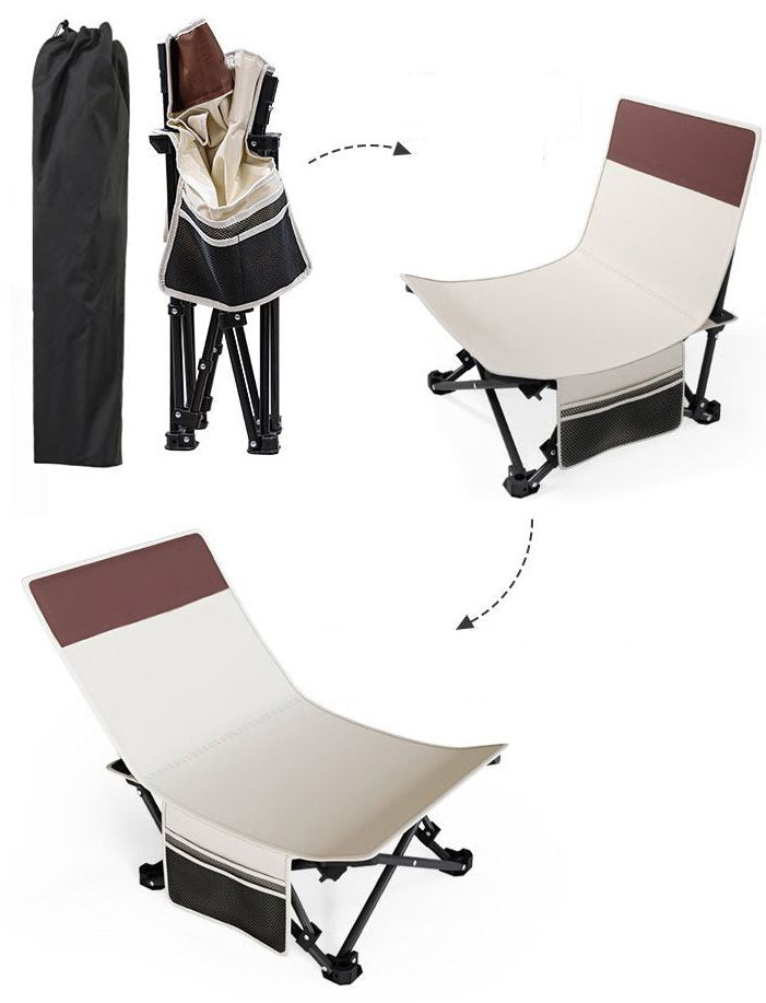 Portable Folding Beach Chair – Outdoor & Office Use ECOTREK