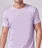 Solid Casual Short-Sleeve Crewneck T-Shirt Mead's Supply & Equipment Outfitters limited