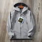 Men's Waterproof Softshell Jacket — Windproof, Hooded Hiking Shell